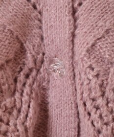 earth music&ecology ＳＥＴ２点刺繍ビスチェ＋カーディガン