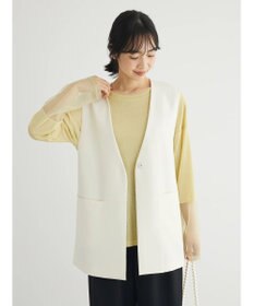 Green Parks きれいシルエットジレ