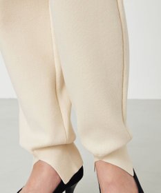 NAVE 【ReNAVE・洗える】スムースニット パンツ