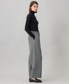 ICB 【洗える】 パウダリーチュール ハイネックトップス