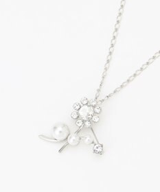 TOCCA DAISY FLOWER BROOCH NECKLACE 2WAY ブローチネックレス