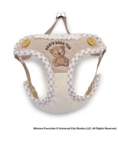 PET PARADISE ミニオン ティム リード付きハーネス 《チェック柄》  ３Ｓ 小型犬