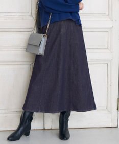 自由区 【洗える】ウスカルデニム スカート