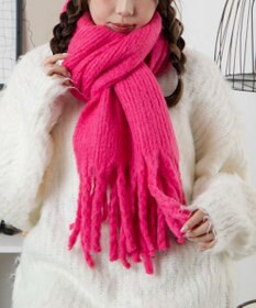 WEGO 【ユニセックス着用ITEM】リブニットストール