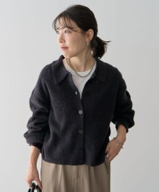 Green Parks 衿つきニットプルオーバー