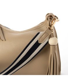 UNBILLION cachecache ウッドボールタッセルショルダー