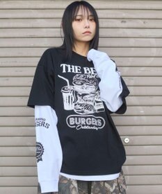 WEGO 【ユニセックス着用ITEM】グラフィックアンサンブルT（LS）