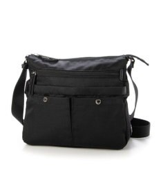 LA BAGAGERIE フロントポケット　スクエアナイロンショルダー　Sサイズ