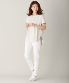 J.PRESS LADIES 10オンス ストレッチ デニム パンツ