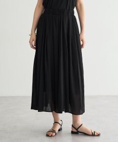 YECCA VECCA ドライタッチシアーキュロットパンツ