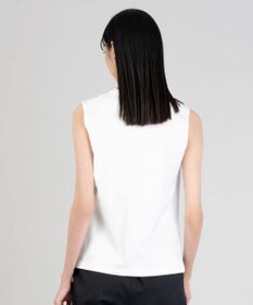 23区 【エステータ】スーピマコットン プレミアムジャージー ノースリーブTシャツ