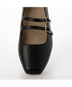 ing <ing>ダブルストラップフラットシューズ