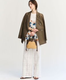 23区 カラーリリープリント キャミソールブラウス