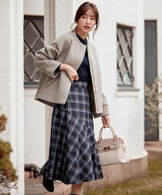 ANY SIS L 【美人百花11月号掲載】アシンメトリーマーメイドフレア スカート