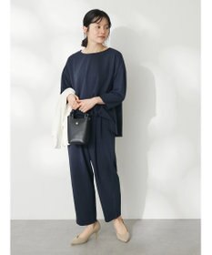 CRAFT STANDARD BOUTIQUE ８分丈ウエストタックオールインワン