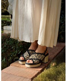 gaimo 【GAIMO/ガイモ】クロスヒールサンダル/COCOA