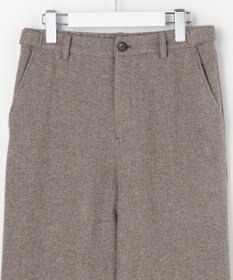 J.PRESS LADIES シルクネップツイード スレート パンツ