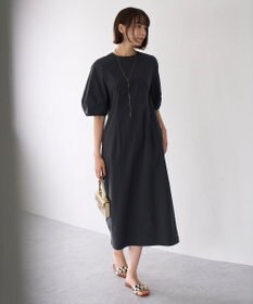 UNFILO FINE MOVE ランタンスリーブワンピース