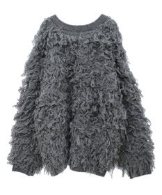 Green Parks フリンジニットカーディガン