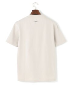 J.PRESS MEN シルクのような光沢感の上品Tシャツ【UVカット / 接触冷感 / 吸水速乾】【J.PRESS PREMIUM JERSEY】ポンチモックネック Tシャツ