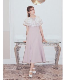 earth music&ecology ＳＥＴ２点レースボレロ＋キャミワンピース