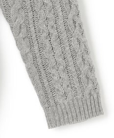 23区 【SLOW/一部店舗限定】アランニット カーディガン