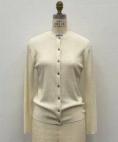 自由区 【SHIHOさん着用・アンサンブル対応可・上品ベーシック】リファインソフトニット カーディガン
