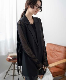 WEGO サイドリボンテーラードベスト