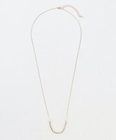 ANY メタルパールレンジネックレス