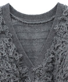 Green Parks フリンジニットカーディガン