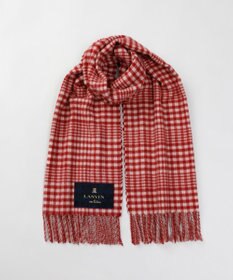 AURORA 【 LANVIN en Bleu （ランバン オン ブルー）】チェックウールストール