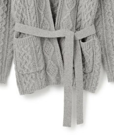 23区 【SLOW/一部店舗限定】アランニット カーディガン