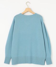 組曲 L 【WEB限定】ウールカシミヤミックスVネック ニット