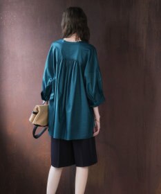 YECCA VECCA 【尾崎紗代子さん着用】タックハーフパンツ