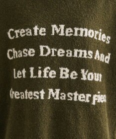 Green Parks ブークレロゴニットチュニック