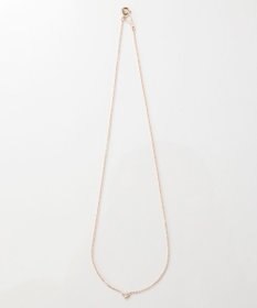 Phoebe 【金属アレルギー対応】スリービジューミニハートネックレス