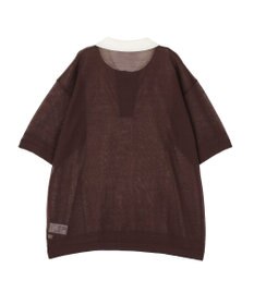 earth music&ecology シアーポロプルオーバー