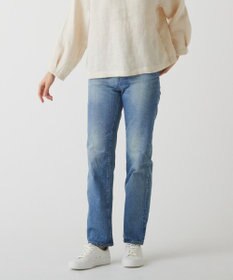 caqu modern classic テーパードデニムパンツ USEDWASH