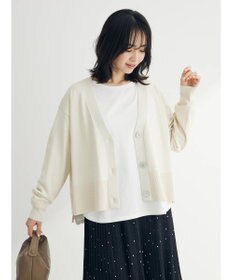 Green Parks 洗える　ショート丈カーディガン