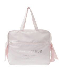 Maison de FLEUR サテンキャリーオンバッグ