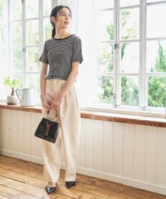 WEGO 【洗える/SML】コンパクトリブT