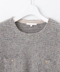 自由区 L ツイーディー ニット