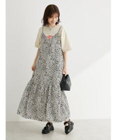 Green Parks ・ＥＬＥＮＣＡＲＥ　ＤＵＥ　レオパードキャミワンピ