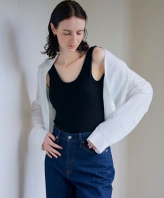 NAVE 【Nave・洗える/ストレッチ素材】ボディスーツ タンクトップ