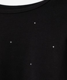 WEGO ラインストーンドットロンT