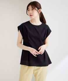 ANY SIS L 【洗える】カラミタンブラータック ブラウス