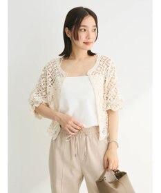 Green Parks ・ＳＵＧＡＲ　ＳＰＯＯＮ　２ｗａｙクロシェカーディガン