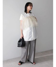 Green Parks マルチｗａｙチュールプリーツベルト