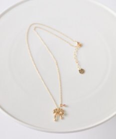 Maison de FLEUR カーリーリボンネックレス