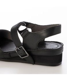 ing <ing>【WEB限定】ウエッジヒールレザーサンダル